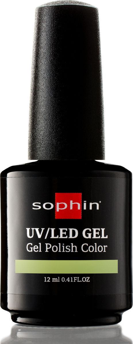 Sophin Цветной UV/LED гель-лак Lime Sorbet тон 0740, 12 мл