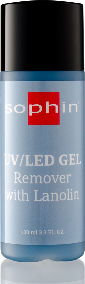 Sophin Средство для удаления UV/LED гель-лака, 100 мл