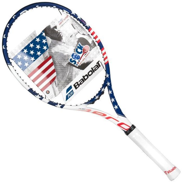 Теннисная ракетка BABOLAT PURE AERO VS US (Пьюр Аэро Юэс), без натяжки, Размер 3101275 Теннисная ракетка BABOLAT PURE AERO VS US (Пьюр Аэро Юэс), без натяжки, Размер 3101275Размер головы: 630 см2/98 дюймовВес: 295 граммБаланс: 330 ммСтрунная формула 16/20Жесткость обода: 72 rаСостав: ГрафитГрип: Syntec Pro