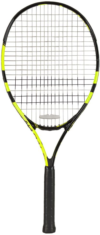 Теннисная ракетка BABOLAT NADAL Junior 26 (Надаль Джуниор 26), цвет: черно-желтый. Размер 0140179 Теннисная ракетка BABOLAT NADAL Junior 26 (Надаль Джуниор 26), цвет: черно-желтый. Размер 0140179Размер головы: 680 см2/105 дДлина ракетки: 660 мм/Вес: 245 гСостав: алюминий