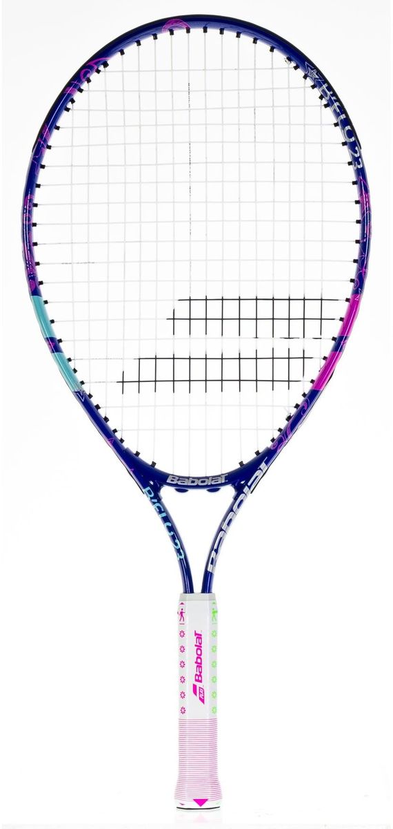 Теннисная ракетка BABOLAT BFLY 23 (Би Флай 23), цвет: бело-розовый140202 Теннисная ракетка BABOLAT BFLY 23 (Би Флай 23), цвет: бело-розовый140202Длина ракетки: 584 мм/Длина грипа: 165 мм/Возраст: от 7 до 9 летВес:Состав: алюминий
