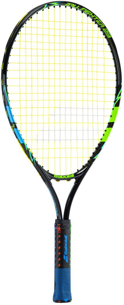 Теннисная ракетка BABOLAT BALLFIGHTER 23 (Болфайтер 23)140206 Теннисная ракетка BABOLAT BALLFIGHTER 23 (Болфайтер 23)140206Длина ракетки: 584 мм/Длина грипа: 165 мм/6.6 дВозраст: с7 до 9 летВес: 195 гСостав: алюминий