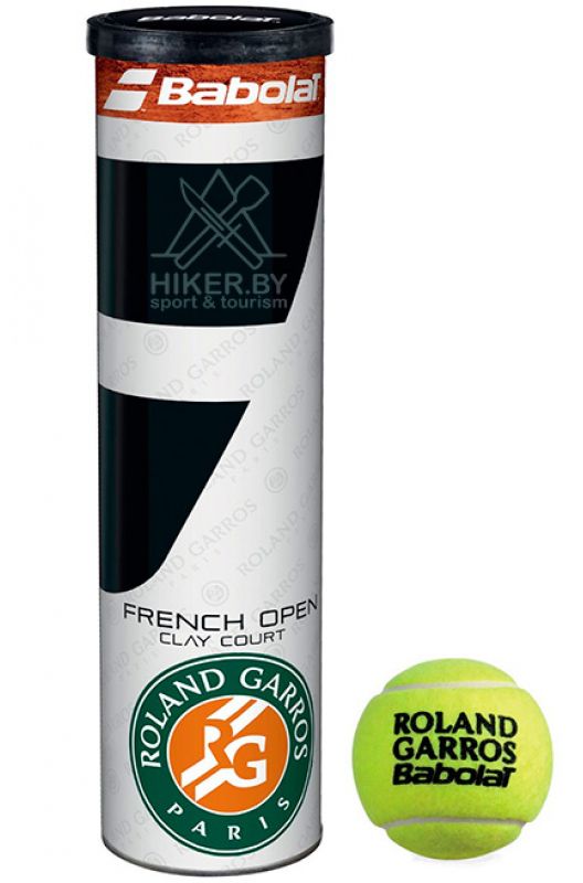 Теннисные мячи Babolat French Open, 4 шт502034 Теннисные мячи Babolat French Open, 4 шт502034Официальный мяч турнира большого шлема Roland Garros. Это высококлассные мячи сочетают потрясающий отскок, износостойкость и комфорт. Банка- 4 мяча1 коробка - 18 банок