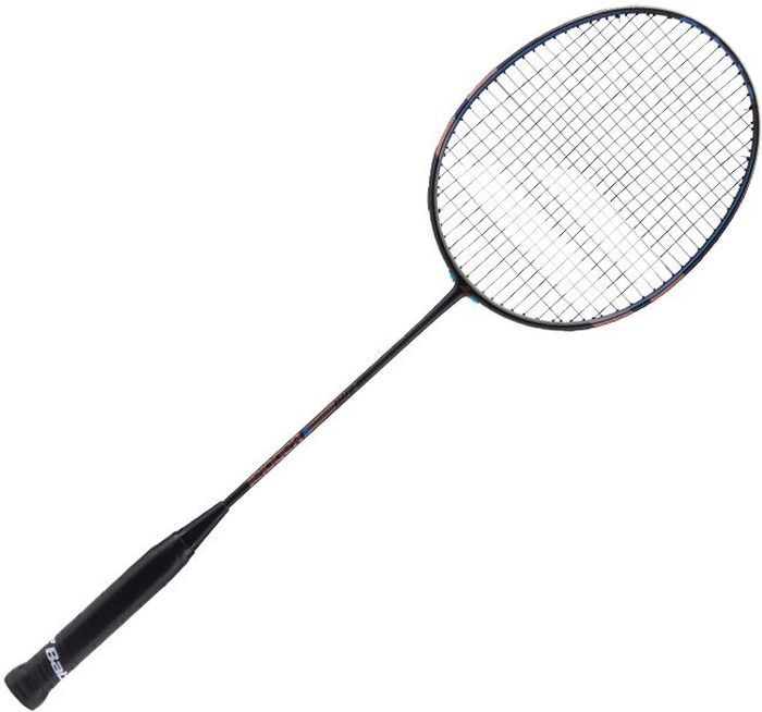 Ракетка для бадминтона Babolat Xfeel Essential, с натяжкой601233 Ракетка для бадминтона Babolat Xfeel Essential, с натяжкой601233Маневренная , быстрая и универсальнаяСостав: высокомодульный графитВес : 84 граммаДлина 675 ммБаланс : нейтральныйЭластичность : жесткаяСтрунная формула: 20*21