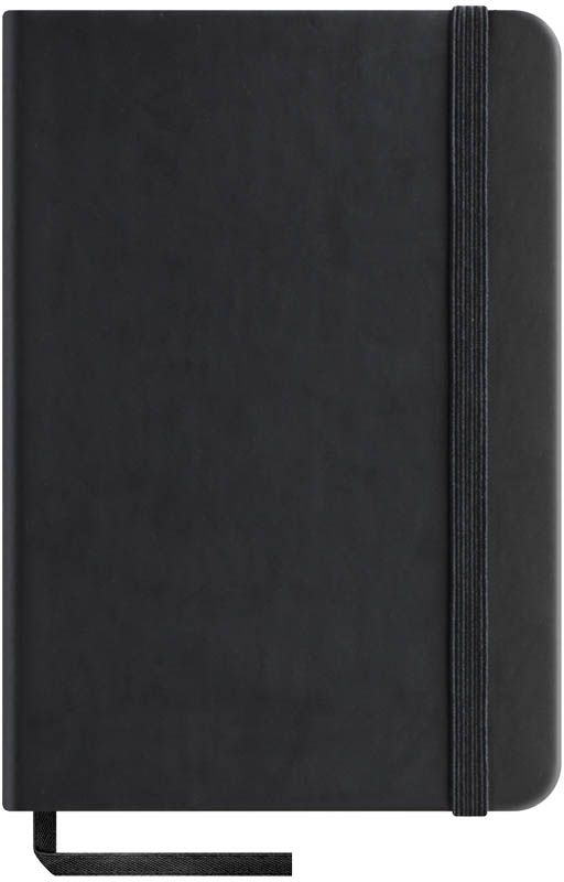 OfficeSpace Записная книжка Classic Velvet 96 листов в клетку цвет черный формат A6N6tr_6771 OfficeSpace Записная книжка Classic Velvet 96 листов в клетку цвет черный формат A6N6tr_6771Записная книжка OfficeSpace Classic Velvet выполнен в классическом европейском дизайне. Твердая обложка с фиксирующей резинкой. На внутренней стороне обложки специальный карман для визитных карточек и документов. Материал обложки - высококачественный кожзаменитель, подходит под персонализацию. Внутренний блок - высококачественная тонированная офсетная бумага 70 г/м2, клетка, пантонная печать. Книжный переплет. Закладка-ляссе в цвет обложки.Формат A6.