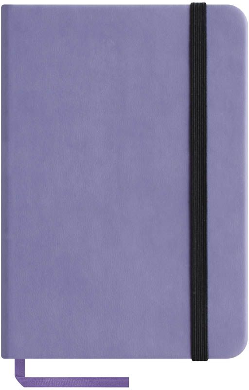 OfficeSpace Записная книжка Classic Velvet 96 листов в клетку цвет сиреневый формат A6N6tr_6783 OfficeSpace Записная книжка Classic Velvet 96 листов в клетку цвет сиреневый формат A6N6tr_6783Записная книжка в классическом европейском дизайне. Твердая обложка с фиксирующей резинкой. На внутренней стороне обложки специальный карман для визитных карточек и документов. Материал обложки - высококачественный кожзаменитель, подходит под персонализацию. Внутренний блок - высококачественная тонированная офсетная бумага 70 г/м2, клетка, пантонная печать. Книжный переплет. Закладка-ляссе в цвет обложки. Индивидуальная упаковка.