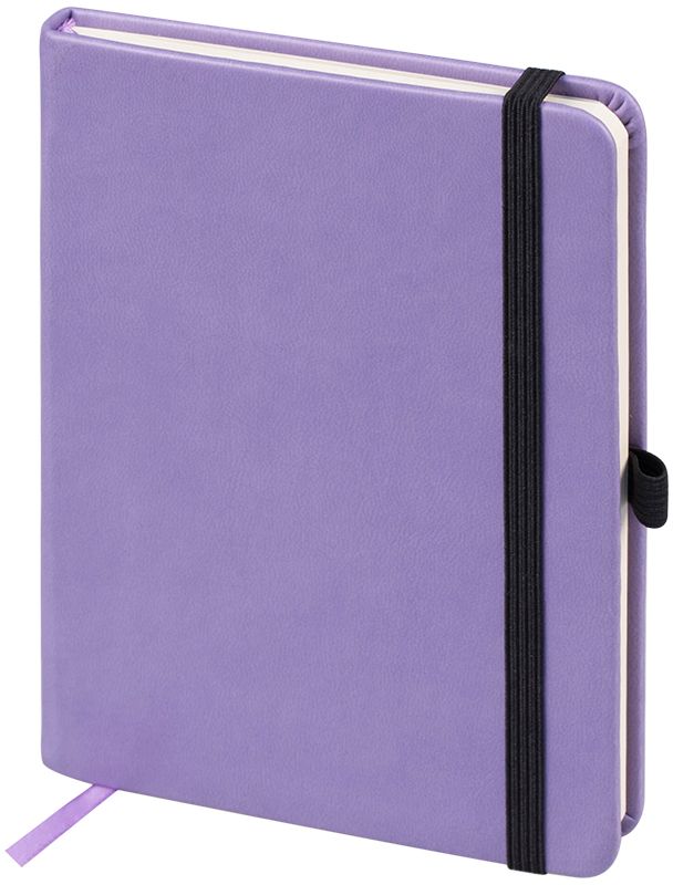 OfficeSpace Ежедневник Classic Velvet недатированный 96 листов цвет сиреневый формат A6En6v_12907 OfficeSpace Ежедневник Classic Velvet недатированный 96 листов цвет сиреневый формат A6En6v_12907Недатированный ежедневник OfficeSpace Classic Velvet имеет обложку, изготовленную из высококачественного кожзаменителя с мягким гладким матовым покрытием, цвет обложки - сиреневый. Подходит для всех видов полиграфического тиснения. Внутренний блок состоит из 96 листов тонированной офсетной бумаги в линейку, плотностью 70 г/м2, печать блока в 2 краски, справочный материал. Вертикальная фиксирующая резинка на обложке. На заднем форзаце размещен удобный карман для визиток и документов. Удобная закладка-ляссе.Формат A6.