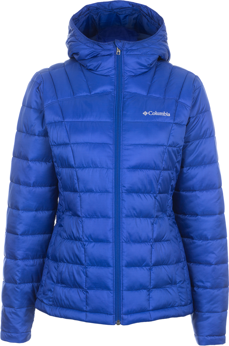 Куртка женская Columbia Pacific Post Hooded Jacket W, цвет: синий. 1620441-587. Размер S (44)1620441-587 Куртка женская Columbia Pacific Post Hooded Jacket W, цвет: синий. 1620441-587. Размер S (44)1620441-587Женская утепленная куртка Columbia для повседневной носки в холодную погоду. Водоотталкивающая пропитка защищает изделие от грязи, легкого дождя и снега. Утеплитель - искусственный пух обеспечивает максимальную легкость изделия. Капюшон, внутренние эластичные манжеты, два боковых кармана на молнии, приталенный силуэт обеспечивают максимальное удобство и комфорт при плохих погодных условиях.