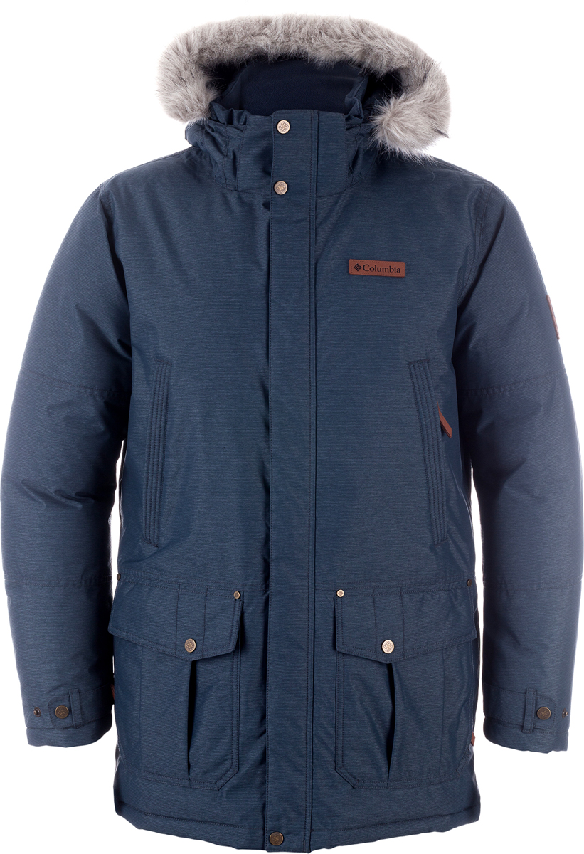 Куртка мужская Columbia Timberline Ridge Jacket M, цвет: темно-синий. 1624071-435. Размер XL (52/54)1624071-435 Куртка мужская Columbia Timberline Ridge Jacket M, цвет: темно-синий. 1624071-435. Размер XL (52/54)1624071-435Стильная мужская утепленная парка прекрасно дополнит любой образ! Модель будет прекрасно смотреться как в городе, так и на природе при занятиях спортом. Куртка застегивается на молнию. Модель дополнена капюшоном и практичными карманами.