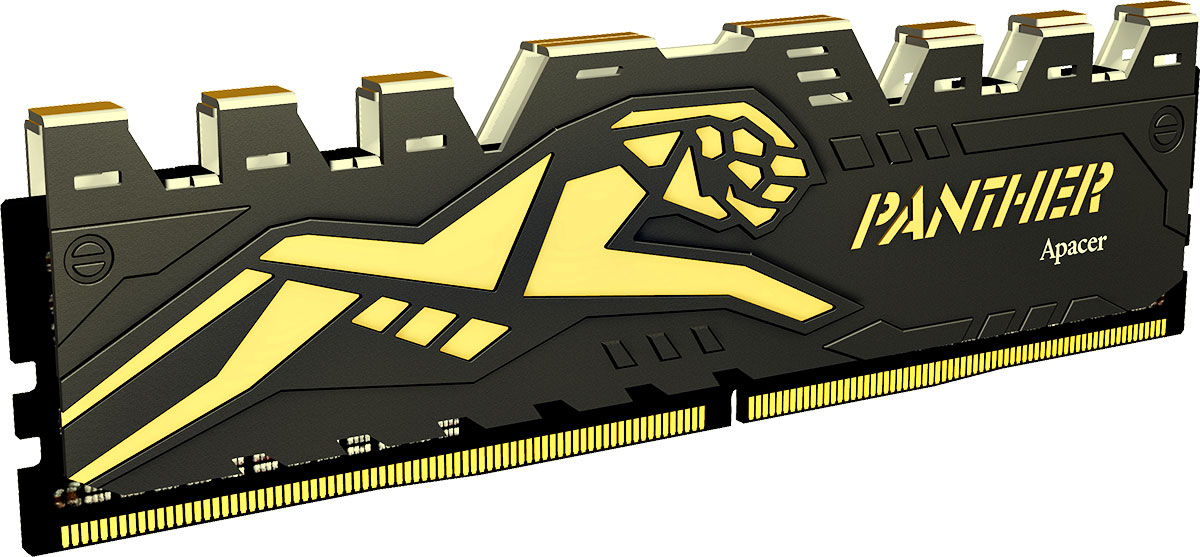 Apacer Panther Golden DDR4 8Gb 2400 МГц модуль оперативной памяти (EK.08G2T.GEC)