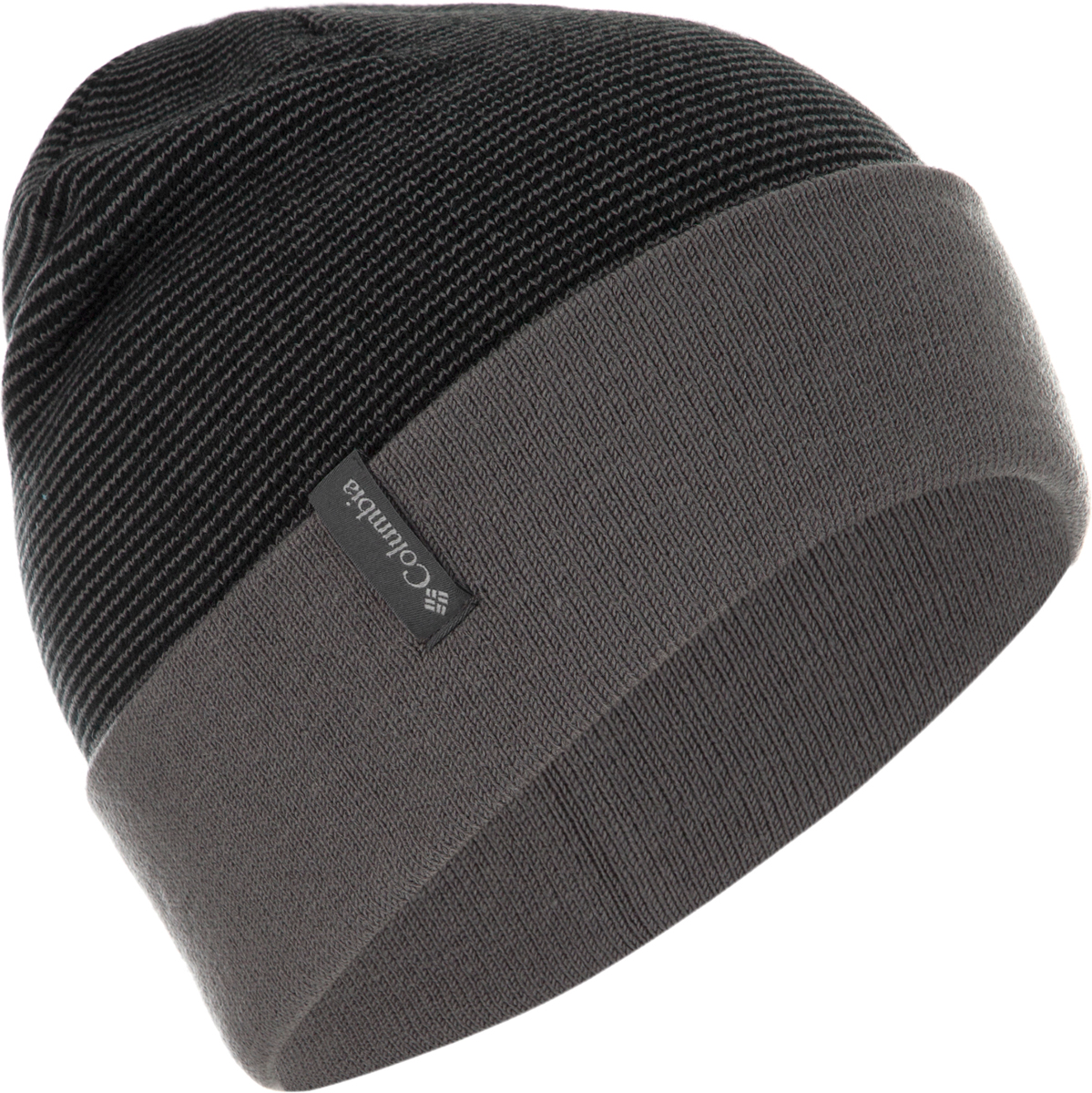 Шапка мужская Columbia Cascade Reversible Watchcap Hat, цвет: черный. 1682191-011. Размер универсальный
