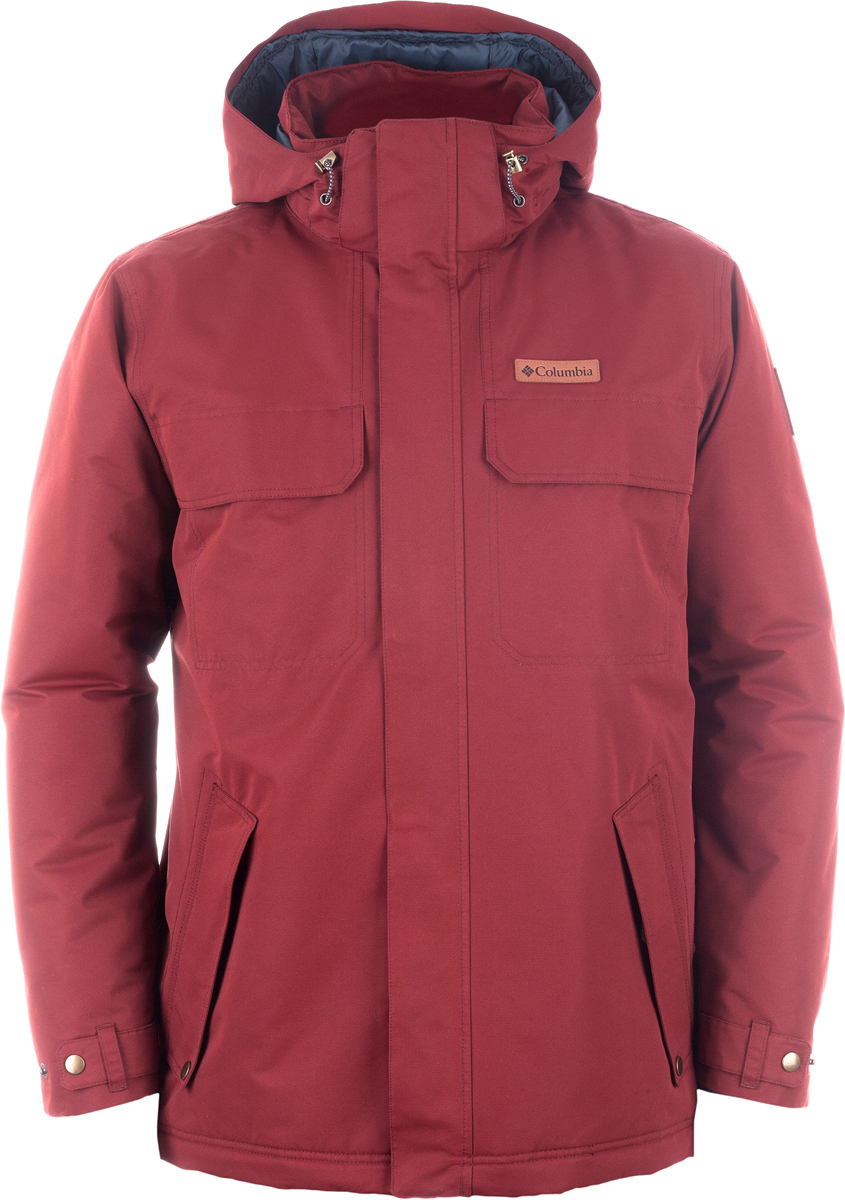Куртка мужкая Columbia Rugged Path Jacket M, цвет: кирпичный. 1737571-837. Размер S (44/46)1737571-837 Куртка мужкая Columbia Rugged Path Jacket M, цвет: кирпичный. 1737571-837. Размер S (44/46)1737571-837Городская утепленная мужская куртка Rugged Path от Columbia - прекрасный выбор для тех, кто ведет активный образ жизни. Верхняя ткань изделия содержит водонепроницаемую и паропроводимую мембрану Omni-Tech. Подкладка оснащена технологией Omni-Heat reflective - технология Omni-Heat, за счет наличия серебристых точек, обеспечивает превосходное сохранение тепла. Технологичный материал отводит излишки влаги наружу и обеспечивает воздухообмен. Модель с воротником-стойкой оснащена регулируемыми манжетами для дополнительной защиты от холода и ветра. Куртка застегивается на застежку-молнию и дополнительно на ветро-защитный клапан с кнопками. Изделие дополнено двумя нагрудными карманами с клапанами и двумя боковыми карманами.