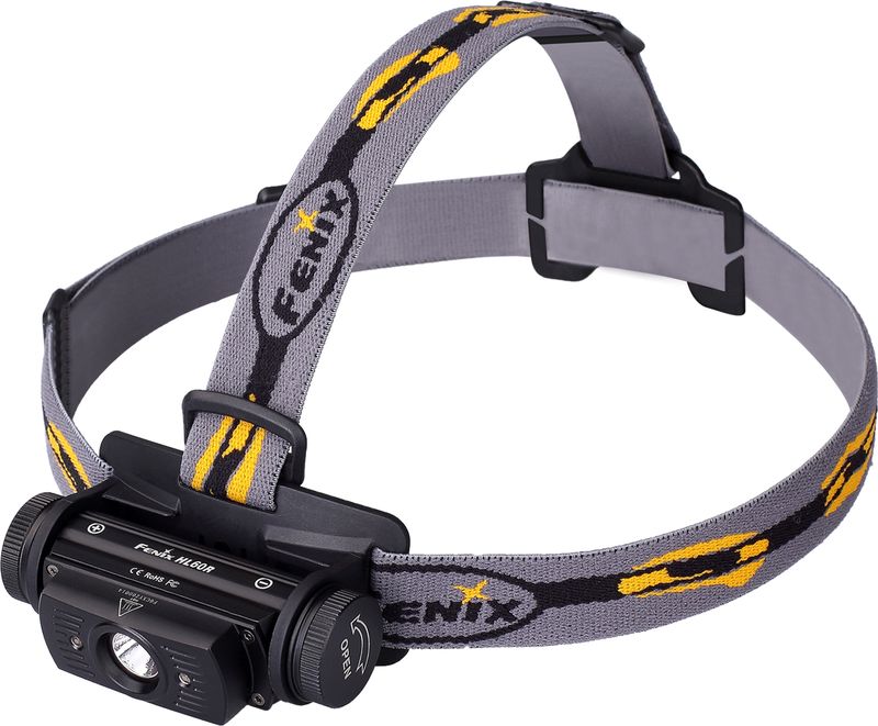 Фонарь налобный Fenix HL60RU2, цвет: черныйHL60RU2 Фонарь налобный Fenix HL60RU2, цвет: черныйHL60RU2Описание Fenix HL60R:Налобный фонарик Fenix HL60R располагает основным диодом Cree серии XM-L2 U2, который выдает нейтрально белый луч, и двумя дополнительными диодами красного цвета. Благодаря ним, фонарь способен светить в шести популярных режимах, пять из которых приходятся на основной диод. Максимальная яркость этого фонаря декларирована на уровне 950 люмен. Его луч довольно широкий, с хорошей радиальной засветкой, а вдаль он освещает территорию на 166 метров. В комплект к фонарю прилагается фирменный аккумулятор с возможностью накапливать 2600 мАч заряда. Данные о яркости и продолжительности работы фонаря даны с учетом использования именно этого аккумулятора.Turbo: поток освещения 950 люмен и продолжительность - 48 минут;High: поток освещения 400 люмен и продолжительность - 3 часа;Mid: световой поток 150 люмен и продолжительность - 10 часов;Low: световой поток 50 люмен и продолжительность - 29 часов;Eco: световой поток 5 люмен и продолжительность - 100 часов;Red Light: световой поток 1 люмен и продолжительность - 100 часов.Каждый режим яркости сохраняется в памяти фонаря, поэтому при включении сразу активируется тот режим, который использовался последним. Кстати, помимо аккумулятора можно использовать для Fenix HL60R и литиевые батарейки популярного стандарта CR123A. А непосредственно аккумулятор вполне можно подзарядить от внешнего источника при помощи кабеля c USB разъемом.О том, что пора поменять или зарядить аккумулятор, пользователю подскажет встроенный индикатор заряда. Он же позволит определить остаток в процентном соотношении к начальной емкости. Из дополнительных полезных механизмов, в модели Fenix HL60R также используются стабилизатор яркости, защита от переполюсовки элемента питания.Корпус налобного фонаря — алюминиевый, со слоем жесткого анодирования. Он полностью гидроизолирован. Фонарь может поворачиваться на 160° в системе фиксации на эластичных ремешках, чтобы пользователи по собственному усмотрению регулировали направление светового потока. Кнопка управления вынесена на боковой торец фонаря.Особенности:интегрирован новый диод CREE серии XM-L2 U2 с лучом нейтрального белого цвета;фонарь работает на аккумуляторе 18650 либо батарейках CR123A;шесть вариантов освещения;цифровая поддержка постоянного значения яркости;защита фонаря от короткого замыкания;возможность зарядки через кабель стандарта USB;одна боковая кнопка для управления;встроенный индикатор для определения заряда аккумулятора;металлический корпус с защитным анодированием;режим красного света;Гарантия: Пять лет — гарантийный период для каждого из фонарей Fenix HL60R.Комплектация: Фонарь с креплениями на голову, аккумулятор Fenix ARB-L18, кабель для зарядки, инструкция и талон гарантии качества.Инструкции по использованию: Модель Fenix HL60R использует для работы аккумулятор 18650 или две литиевые одноразовые батарейки, которые не имеют возможность повторной зарядки, форматаCR123A. Кнопка для управления фонариком расположена на боковой поверхности корпуса. Нажмите на нее 0,5 секунды, чтобы включить его или выключить. Переключение режимов осуществляется в таком порядке: Turbo>Red light>Eco>Low>Mid>High. Причем режимы яркости вносятся в память фонаря, чтобы последний из них включился во время следующего сеанса работы с фонарем.Количество оставшегося заряда аккумулятора можно определить при помощи индикатора. Когда фонарик выключен, нажмите на кнопку на 3 секунды, чтобы активировать индикатор. Если начнет мигать белый диод, это значит, что уровень заряда — более 70%. Попеременное мигание белого и двух красных светодиодов указывает на уровень заряда в промежутке 30-70%. Если же мигают только красные диоды, значит уровень заряда — ниже 30%. Как только уровень заряда опустится ниже 20%, сработает механизм предупреждения о низком заряде. Если в это время был включен красный свет, эти диоды начнут мигать. Если же был включен белый диод, то красные будут мигат