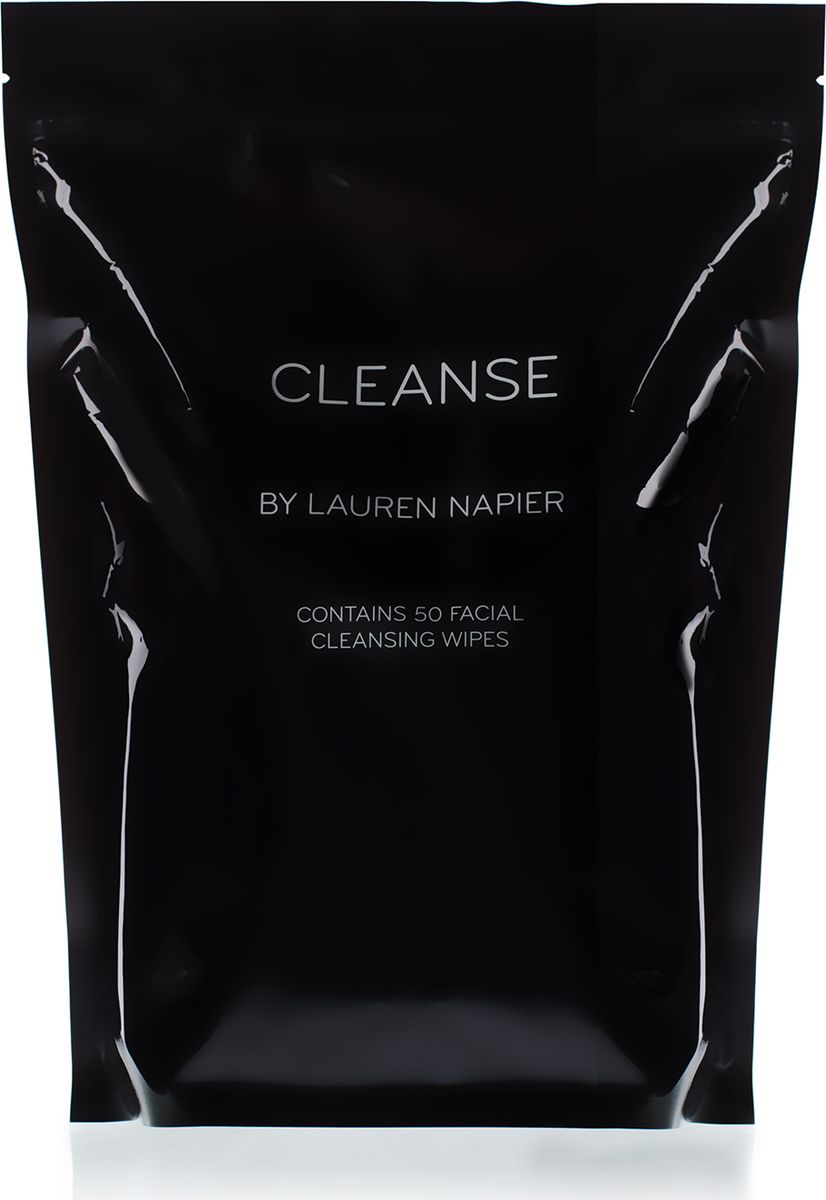 Lauren Napier Очищающие салфетки для снятия макияжа, 50 штLRNPR50 Lauren Napier Очищающие салфетки для снятия макияжа, 50 штLRNPR50Салфетки для снятия макияжа Cleanse