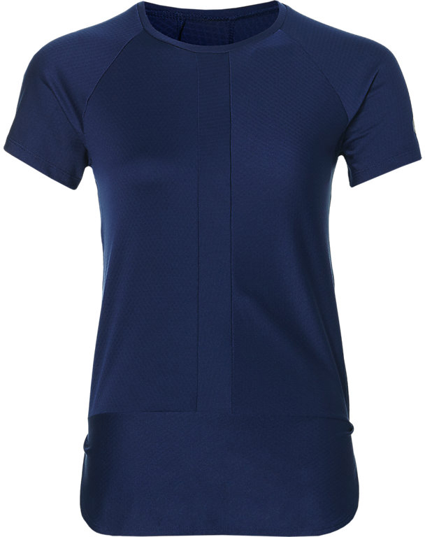 Футболка для фитнеса женская Asics SS Raglan Top, цвет: синий. 146420-8052. Размер XL (50/52)146420-8052 Футболка для фитнеса женская Asics SS Raglan Top, цвет: синий. 146420-8052. Размер XL (50/52)146420-8052Футболка Asics SS Raglan Top предназначена специально для бега. Эта легкая беговая футболка обеспечит вам безупречный комфорт и достижение высоких спортивных результатов благодаря мягкой, эластичной ткани, которая отводит влагу и поддерживает тело сухим. Плоские швы не натирают кожу и обеспечивают полный комфорт. Фасон рукавов-реглан элегантен и создает свободу движений. Футболка декорирована логотипом. Максимальный комфорт и уникальный спортивный образ!
