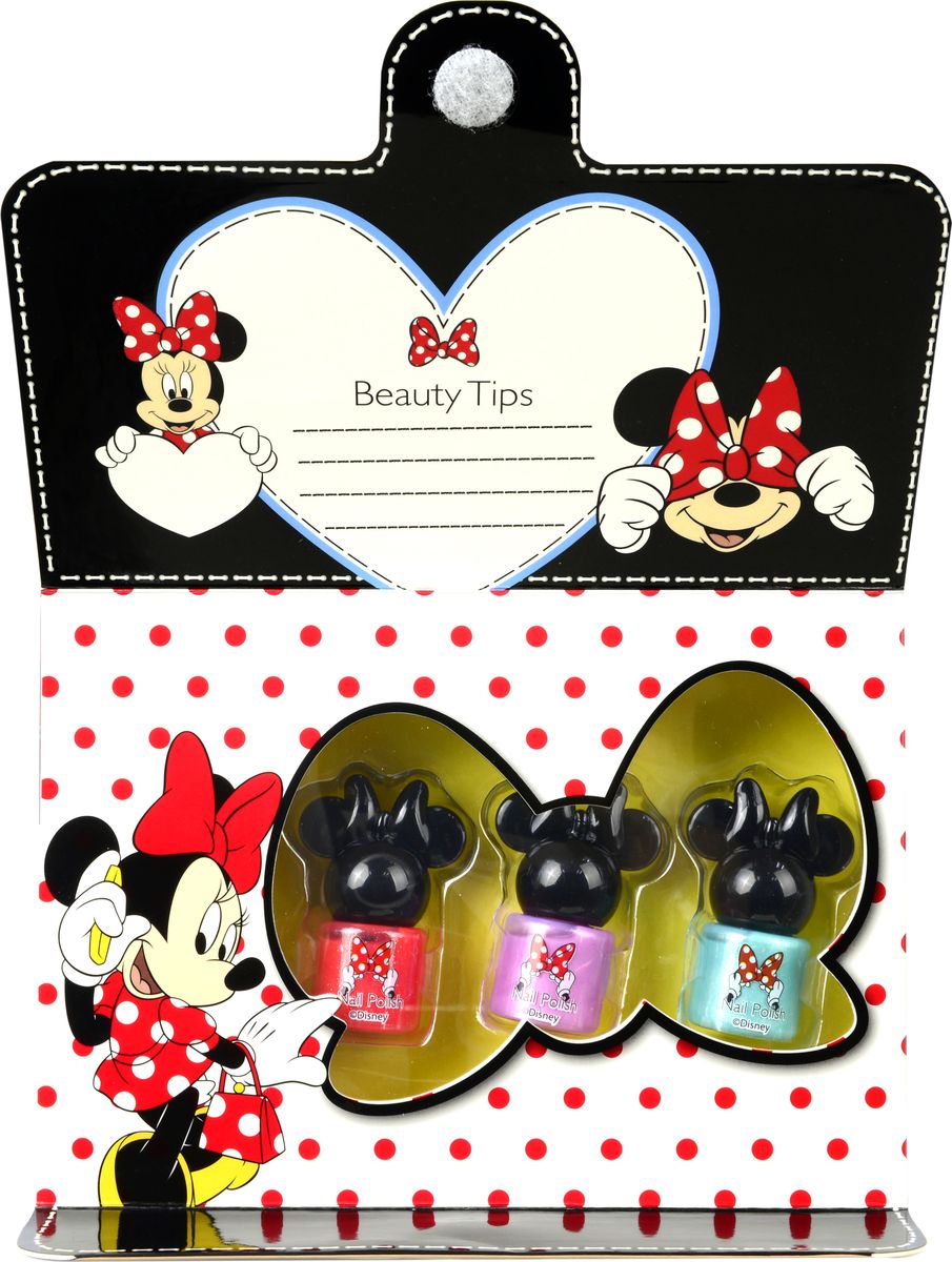 Markwins Игровой набор детской декоративной косметики Minnie 97030519703051 Markwins Игровой набор детской декоративной косметики Minnie 97030519703051Состав набора: лаки на водной основе для ногтей 3 шт.
