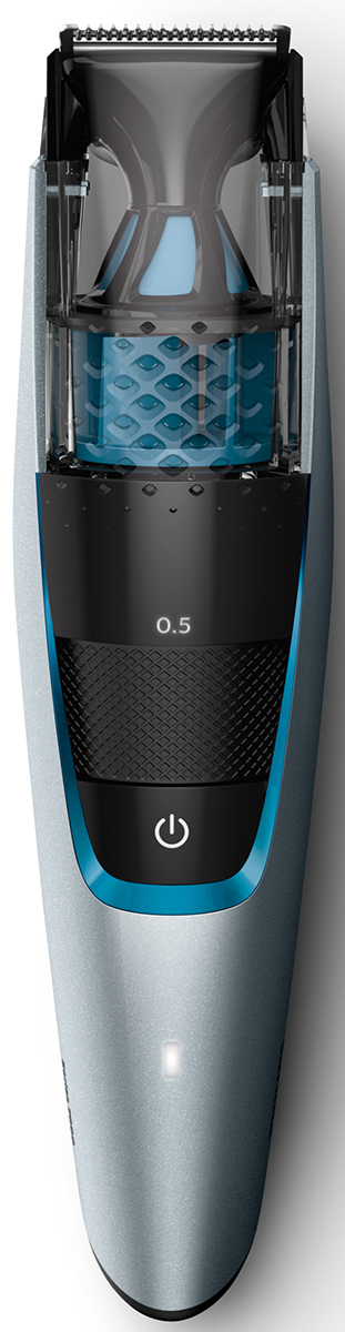 Philips BT7210/15 триммер для бороды с вакуумной системой для сбора волосковBT7210/15 Philips BT7210/15 триммер для бороды с вакуумной системой для сбора волосковBT7210/15С помощью триммера Philips BT7210/15 вы сможете подровнять бороду, усы и бакенбарды, сохранив пространство в чистоте. Мощная вакуумная система собирает волоски во время процедуры, обеспечивая аккуратное подравнивание без лишних хлопот.Подравнивайте щетину одним быстрым движением: наша инновационная система Lift&Trim приподнимает волоски и направляет их к лезвиям из нержавеющей стали с двойной заточкой. Результат — ровная щетина или подравнивание всего одним движением.Прочные стальные лезвия с двойной заточкой легко срезают даже густые волосы и прослужат вам в течение долгого времени. Они затачиваются самостоятельно, слегка касаясь друг друга во время работы прибора.Выберите нужную установку длины (0,5–10 мм) с шагом 0,5 мм: поворачивайте регулятор на ручке, пока не отобразится индикация длины. Выбранная установка будет зафиксирована, и вы сможете добиться идеального результата подравнивания.Зарядка триммера для бороды Philips BT7210/15 в течение 1 часа обеспечивает 75 минут автономной работы. Если вам необходима длительная обработка, просто подключите триммер к сети. Триммер может работать как в беспроводном режиме, так и от сети электропитания. Индикатор аккумулятора указывает на его состояние: триммер заряжен, заряжается или заряд аккумулятора низкий.После подравнивания просто установите компактный триммер и завершите образ, создав четкие линии и контуры, или установите на триммер гребень для точного подравнивания, чтобы обработать усы.По завершении процедуры просто сполосните лезвия и гребень под водой, очистите встроенную камеру и стряхните оставшиеся волоски с помощью прилагающейся щеточки для очистки — это обеспечит качественную работу прибора в течение долгого времени.На триммер Philips BT7210/15 распространяется 2-летняя гарантия. Все приборы по уходу за собой от Philips созданы для долгой службы. Устройство работает при напряжении разных стандартов и не требует смазки.
