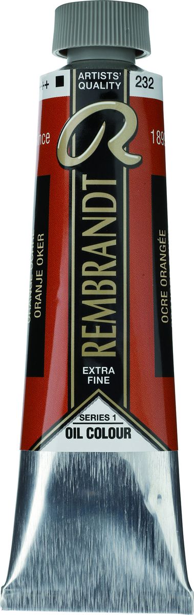 Royal Talens Краска масляная Rembrandt цвет 232 Охра оранжевая 40 мл01052322 Royal Talens Краска масляная Rembrandt цвет 232 Охра оранжевая 40 мл01052322Масляные краски Rembrandt – это профессиональные краски исключительно высокого качества и традиций производства с 1899 г. Благодаря высокой концентрации натурального пигмента достигается чистота, насыщенность и глубина цвета. Широкая цветовая палитра и отличный баланс укрывистых и прозрачных оттенков позволят воплотить любые замыслы художника. Работы, написанные масляными красками Rembrandt, на долгие годы сохранят свое великолепие, а цвета не потускнеют и не потеряют интенсивности.Уровень Artist. Основные характеристики:Оптимальная интенсивность цвета с высокой концентрацией пигмента (не содержит наполнителей)Максимальная светостойкость (гарантия сохранения цвета у большинства оттенков – 100 лет)Единая степень вязкостиПалитра из 120 цветов