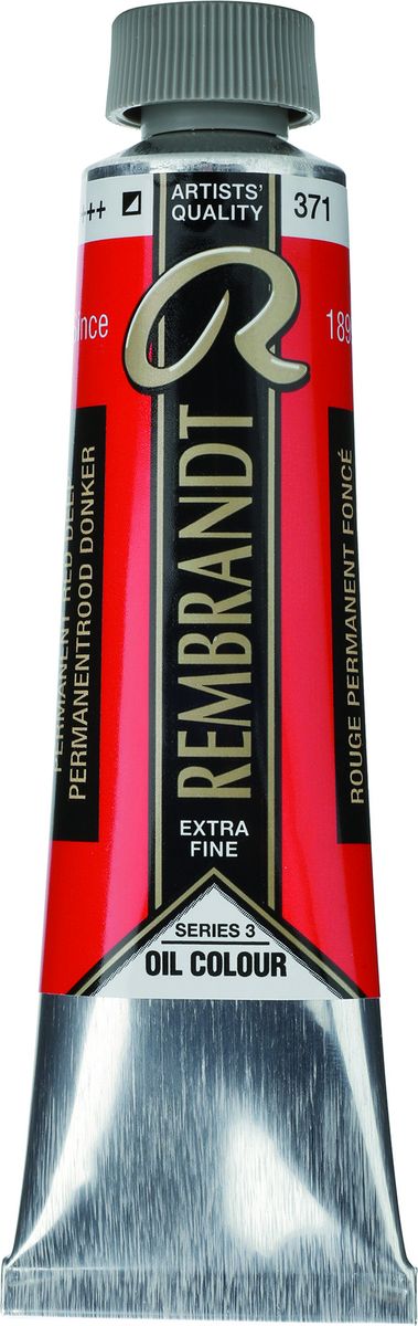 Royal Talens Краска масляная Rembrandt цвет 371 Красный насыщенный устойчивый 40 мл01053712 Royal Talens Краска масляная Rembrandt цвет 371 Красный насыщенный устойчивый 40 мл01053712Масляные краски Rembrandt – это профессиональные краски исключительно высокого качества и традиций производства с 1899 г. Благодаря высокой концентрации натурального пигмента достигается чистота, насыщенность и глубина цвета. Широкая цветовая палитра и отличный баланс укрывистых и прозрачных оттенков позволят воплотить любые замыслы художника. Работы, написанные масляными красками Rembrandt, на долгие годы сохранят свое великолепие, а цвета не потускнеют и не потеряют интенсивности.Уровень Artist. Основные характеристики:Оптимальная интенсивность цвета с высокой концентрацией пигмента (не содержит наполнителей)Максимальная светостойкость (гарантия сохранения цвета у большинства оттенков – 100 лет)Единая степень вязкостиПалитра из 120 цветов
