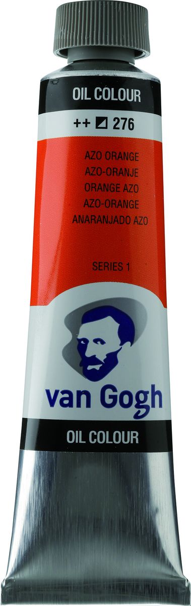 Royal Talens Краска масляная Van Gogh цвет 276 Оранжевый АЗО 40 мл02052763 Royal Talens Краска масляная Van Gogh цвет 276 Оранжевый АЗО 40 мл02052763Масляные краски Van Gogh – это современная линейка ярких и насыщенных оттенков с высоким содержанием пигмента. Все краски обладают одинаковой степенью плотности, прекрасно смешиваются между собой, с ними легко работать. Цветовой диапазон включает как укрывистые так и прозрачные краски, что позволяет создать эффект глубины картины. Основные характеристики:Высокое содержание пигментовСветостойкие (гарантия сохранения цвета у большинства оттенков - 100 лет)Яркие, интенсивные оттенкиРавномерная степень блеска и плотности цветов Палитра из 66 цветов