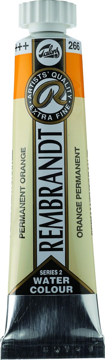 Royal Talens Акварель Rembrandt цвет 266 Оранжевый устойчивый 20 мл05042660 Royal Talens Акварель Rembrandt цвет 266 Оранжевый устойчивый 20 мл05042660Акварельные краски Rembrandt – это профессиональная акварель, обладающая всеми качествами, которые необходимы современным художникам. Каждый цвет состоит лишь из одного сконцентрированного пигмента и гуммиарабика (аравийской камеди), созданного по уникальной технологии. Краски отличаются высокой степенью светостойкости, прозрачности, обеспечивают отличную цветопередачу. Акварель Rembrandt хорошо ложится на бумагу, позволяя художнику контролировать расход краски с любой сложной фактурой.Уровень Artist.