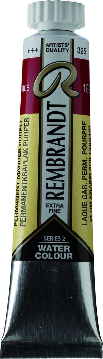 Royal Talens Акварель Rembrandt цвет 325 Марена пурпурная устойчивый 20 мл05043250 Royal Talens Акварель Rembrandt цвет 325 Марена пурпурная устойчивый 20 мл05043250Акварельные краски Rembrandt – это профессиональная акварель, обладающая всеми качествами, которые необходимы современным художникам. Каждый цвет состоит лишь из одного сконцентрированного пигмента и гуммиарабика (аравийской камеди), созданного по уникальной технологии. Краски отличаются высокой степенью светостойкости, прозрачности, обеспечивают отличную цветопередачу. Акварель Rembrandt хорошо ложится на бумагу, позволяя художнику контролировать расход краски с любой сложной фактурой.Уровень Artist.
