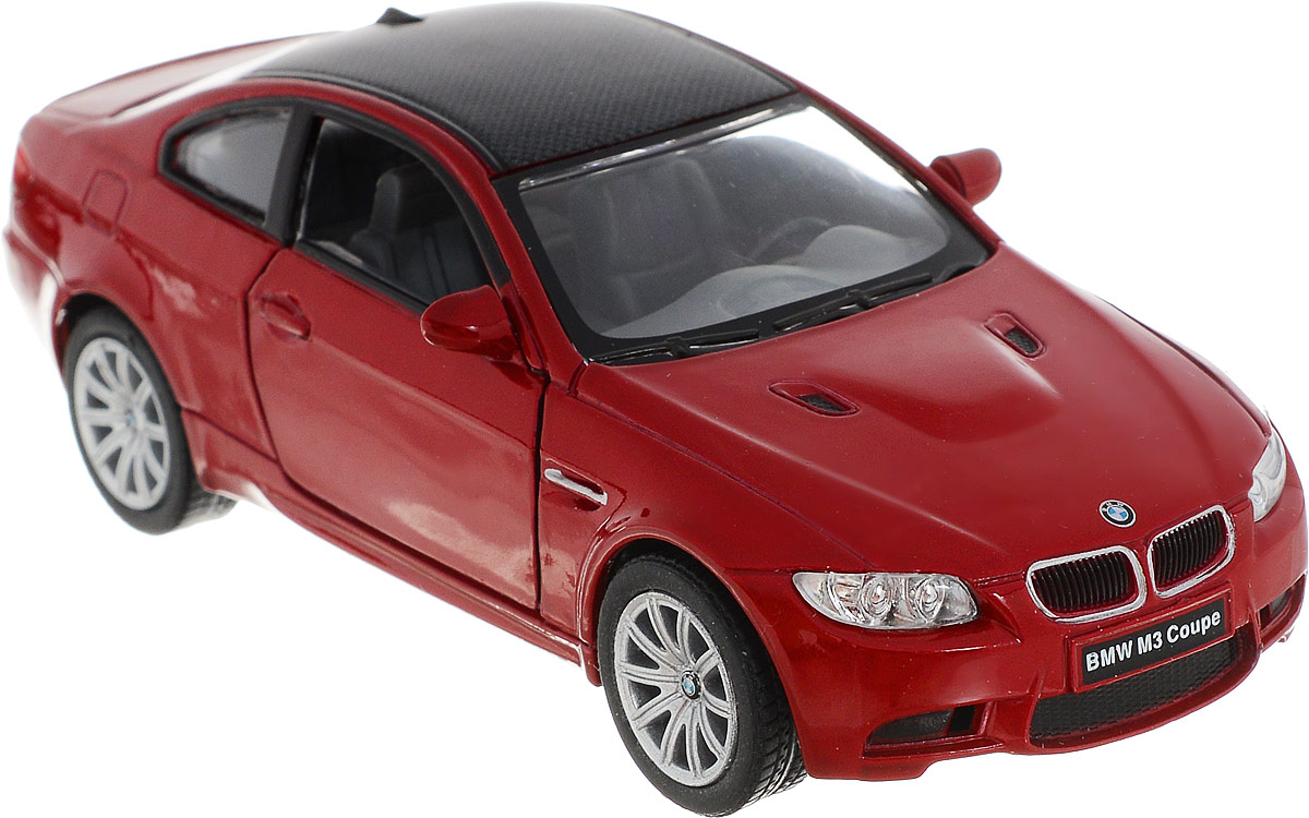 Kinsmart Модель автомобиля BMW M3 Coupe цвет красный