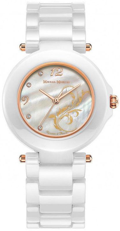 Часы наручные женские Mikhail Moskvin, цвет: белый, золотистый. 1194C18B2