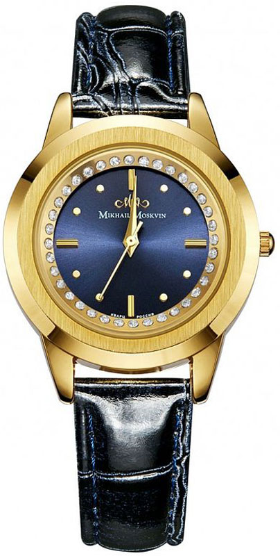 Часы наручные женские Mikhail Moskvin, цвет: золотистый. 605-7-2