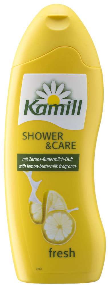 Kamill Гель для душа Лимонный фреш, 250 мл26950291 Kamill Гель для душа Лимонный фреш, 250 мл26950291Линия гелей для душа Kamill балует кожу натуральными экстрактами растений и нежными ароматами. Выберите свой любимый аромат. Все гели прекрасно пенятся, легко наносятся на кожу и хорошо смываются, оставляя ощущуение свежести и чистоты. Гели для душа Kamill отличаются превосходным качеством и широчайшей линейкой совремееных ароматов. Немецкое качество по доступной цене. Прекрасно ухаживают за кожей тела, содержат вещества для увлажнения кожи. Гель содержит оливковое масло, которое идеально подходит для смягчения и придания бархатистости сухой коже. Масло содержит много жирных кислот, которые помогают восстановить жировой баланс кожи, а также антиоксидантов, которые защищают кожу и делают ее бархатистой. Препятствует потере клетками влаги, не забивает поры кожи