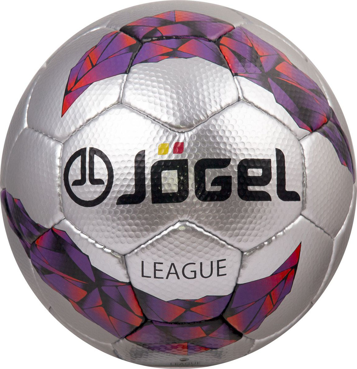 Мяч футбольный Jogel League, цвет: серый. Размер 5. JS-1300УТ-00009689 Мяч футбольный Jogel League, цвет: серый. Размер 5. JS-1300УТ-00009689Название: Мяч футбольный Jogel JS-1300 League №5Категория: Матчевый мячКоллекция: 2016/2017Описание: Jogel JS-1300 League – превосходный мяч ручной сшивки матчевого уровня, соответствующий всем требованиям FIFA к мячам данного класса. Благодаря высококлассному японскому материалу покрышки мяча, обладающему специальными углублениями, происходит более плотный контакт и акцентированное сцепление мяча с обувью игрока, что позволяет улучшать контроль мяча во время игры. Данный мяч рекомендован для игр клубов среднего уровня, а также проведения тренировок и игр профессиональных команд. Поверхность мяча выполнена из текстурной синтетической кожи (полиуретан) японского производства на основе микрофибры толщиной 1,8 мм. Мяч имеет 4 подкладочных слоя на нетканой основе (смесь хлопка с полиэстером) и оснащен латексной камерой с бутиловым ниппелем, обеспечивающим долгое сохранение воздуха в камере.Уникальной особенностью, характерной для бренда Jogel, является традиционная конструкция мячей из 30 панелей. Привлекательный дизайн Коллекции 2016/2017 ярко выделяет мячи Jogel на витрине. Данный мяч подходит для поставок на гос. тендеры. При производстве мячей Jogel не используется детский труд. Официальный размер и вес FIFA.Рекомендованные покрытия: натуральный газон, синтетическая траваМатериал поверхности:Синтетическая кожа (полиуретан) толщиной 1,8 ммМатериал камеры: ЛатексТип соединения панелей: Ручная сшивкаКоличество подкладочных слоев: 4Количество панелей: 30Размер: 5Вес: 410-450 гр.Длина окружности: 68-70 смРекомендованное давление: 0.6-0.8 барОсновной цвет: серебряныйДополнительный цвет: фиолетовый, красный, черныйБренд: JogelСтрана бренда: ГерманияПроизводство: ПакистанВес брутто: 0.45 кг.