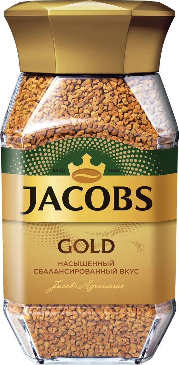 Jacobs Gold кофе растворимый, 95 г4252293 Jacobs Gold кофе растворимый, 95 г4252293Jacobs Gold - 100% натуральный кофе. Насладитесь чашечкой незабываемого Jacobs Gold! Этот кофе приготовлен из специально отобранных зерен мягкой обжарки с насыщенным сбалансированным вкусом и утонченным ароматом. Почувствуйте аромагию кофе Jacobs!