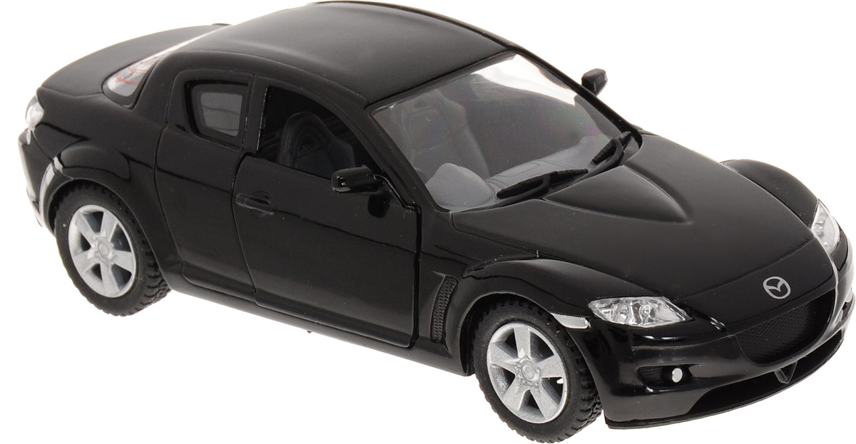 Kinsmart Модель автомобиля Mazda RX-8 цвет черный