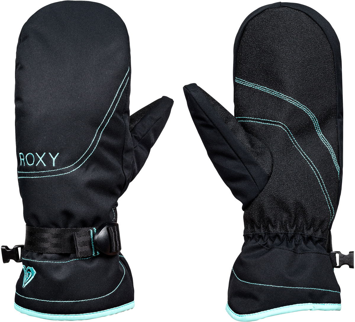 Варежки женские Roxy Jetty, цвет: черный. ERJHN03071-KVJ0. Размер M (7)ERJHN03071-KVJ0 Варежки женские Roxy Jetty, цвет: черный. ERJHN03071-KVJ0. Размер M (7)ERJHN03071-KVJ0Женские варежки Roxy Jetty фиксированной формы выполнены из высококачественного материала с утеплителем Warmflight (170 г). Мембранные технологии: водостойкая вставка DryFlight и трикотажная подкладка с начесом. Верх дополнен эластичными манжетами и регулировкой размера.