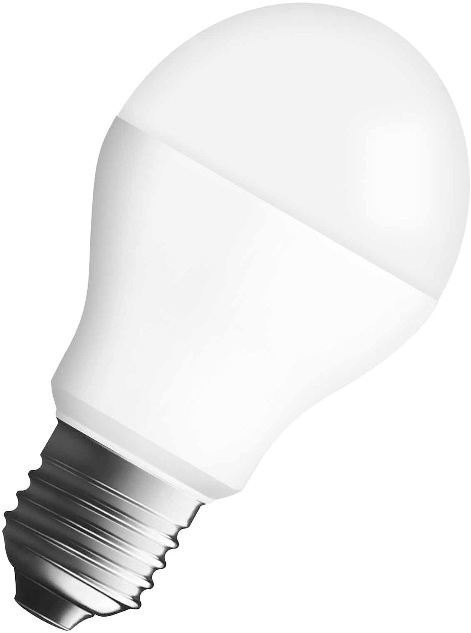 Лампа светодиодная Osram Classic A 60 10W/827 220-240V E27 40528992135934052899213593 Лампа светодиодная Osram Classic A 60 10W/827 220-240V E27 40528992135934052899213593Светодиодные энергосберегающие лампы потребляют на 70% меньше электроэнергии, что не только экономит деньги, но и снижает нагрузку на проводку. Свет, который излучают светодиодные светильники, не раздражает глаза и может быть разным по интенсивности и световой температуре. Они легко монтируются в стены и потолки, в том числе и в натяжные. Разнообразный дизайн позволяет подобрать светодиодные лампы для любого пространства.