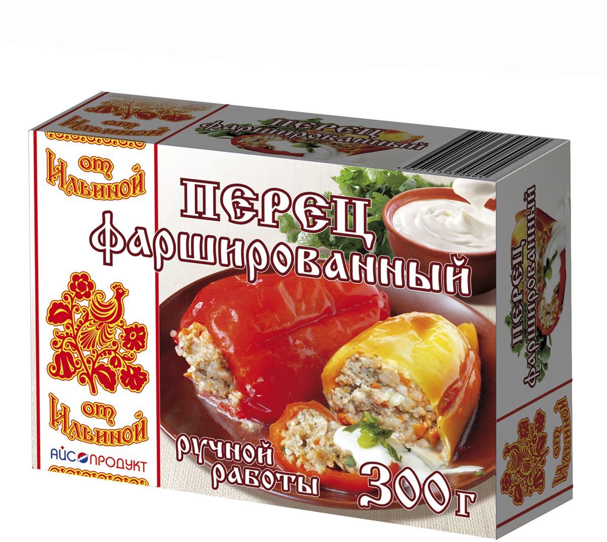От Ильиной Перец фаршированный ручной работы, 300 г758 От Ильиной Перец фаршированный ручной работы, 300 г758Фаршированные перцы - необычайно вкусные, аппетитные, просты в приготовлении.