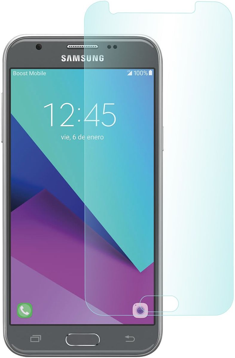 Skinbox защитное стекло для Samsung Galaxy J3 (2017), глянцевое2000000148304 Skinbox защитное стекло для Samsung Galaxy J3 (2017), глянцевое2000000148304Защитное стекло Skinbox для Samsung Galaxy J3 (2017) обеспечивает надежную защиту сенсорного экрана устройства от большинства механических повреждений и сохраняет первоначальный вид дисплея, его цветопередачу и управляемость. В случае падения стекло амортизирует удар, позволяя сохранить экран целым и избежать дорогостоящего ремонта. Стекло обладает особой структурой, которая держится на экране без клея и сохраняет его чистым после удаления.