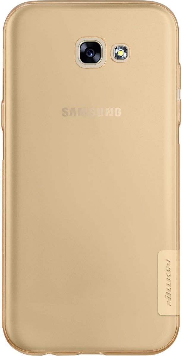 Nillkin Nature TPU Case чехол-накладка для Samsung Galaxy A3 (2017), Brown2000000132686 Nillkin Nature TPU Case чехол-накладка для Samsung Galaxy A3 (2017), Brown2000000132686Чехол-накладка Nillkin Nature TPU Case для Samsung Galaxy A3 (2017) обеспечивает надежную защиту корпуса смартфона от механических повреждений и надолго сохраняет его привлекательный внешний вид. Накладка выполнена из высококачественного материала, плотно прилегает и не скользит в руках. Чехол также обеспечивает свободный доступ ко всем разъемам и клавишам устройства.