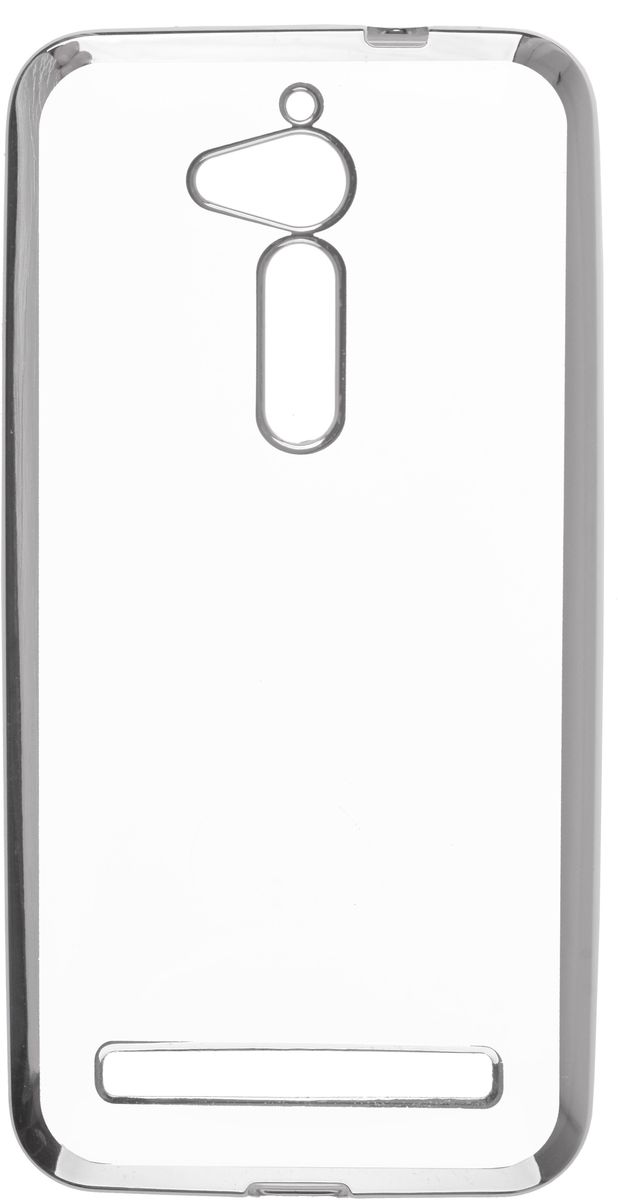 Skinbox 4People Silicone Chrome Border чехол-накладка для Asus ZenFone Go ZB500KG, Silver2000000125398 Skinbox 4People Silicone Chrome Border чехол-накладка для Asus ZenFone Go ZB500KG, Silver2000000125398Чехол-накладка Skinbox 4People Silicone Chrome Border для ASUS ZenFone Go (ZB500KG) обеспечивает надежную защиту корпуса смартфона от механических повреждений и надолго сохраняет его привлекательный внешний вид. Накладка выполнена из высококачественного силикона, плотно прилегает и не скользит в руках. Чехол также обеспечивает свободный доступ ко всем разъемам и клавишам устройства.