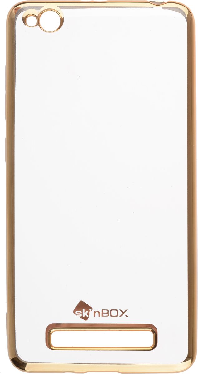 Skinbox 4People Silicone Chrome Border чехол-накладка для Xiaomi RedMi 4A, Gold2000000131900 Skinbox 4People Silicone Chrome Border чехол-накладка для Xiaomi RedMi 4A, Gold2000000131900Чехол-накладка Skinbox 4People Silicone Chrome Border для Xiaomi RedMi 4A обеспечивает надежную защиту корпуса смартфона от механических повреждений и надолго сохраняет его привлекательный внешний вид. Накладка выполнена из высококачественного силикона, плотно прилегает и не скользит в руках. Чехол также обеспечивает свободный доступ ко всем разъемам и клавишам устройства.