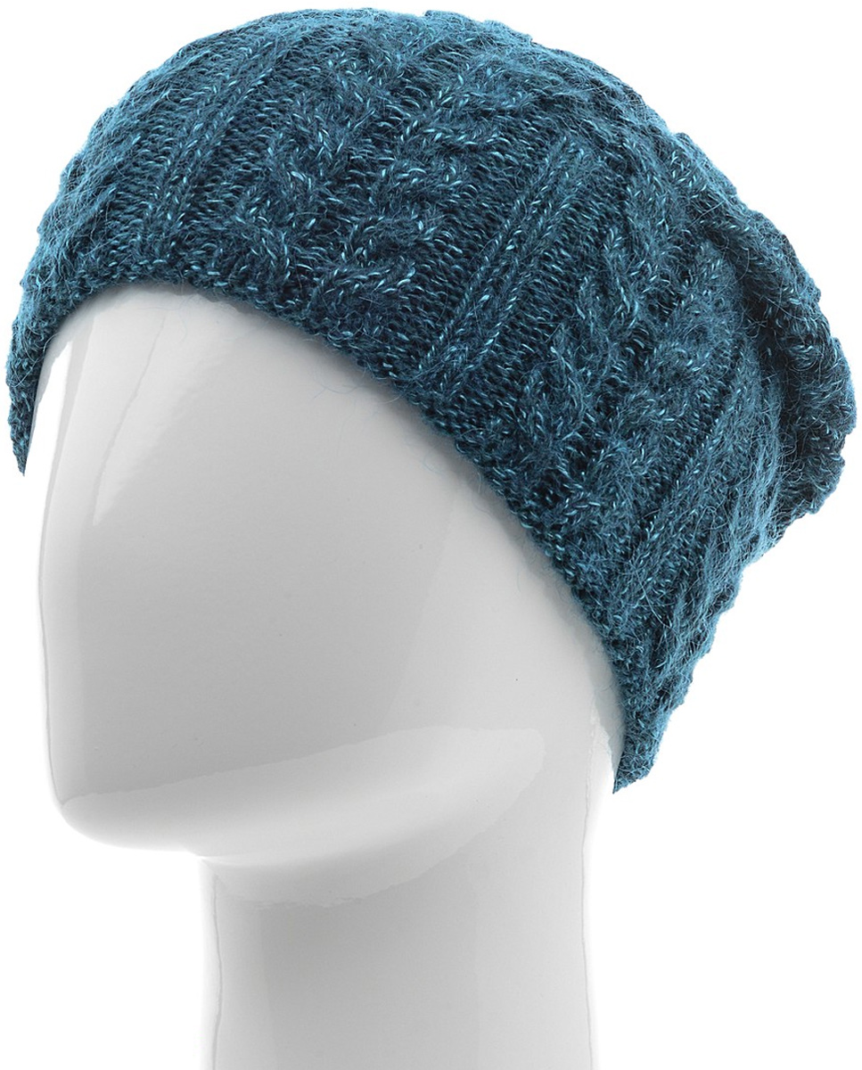 Шапка женская Marhatter, цвет: темно-бирюзовый. MWH5739/6. Размер 56/58MWH5739/6 Шапка женская Marhatter, цвет: темно-бирюзовый. MWH5739/6. Размер 56/58MWH5739/6Стильная шапка-колпак, выполнена из высококачественной пряжи. Модель очень актуальна для тех, кто ценит комфорт, стиль и красоту. Отличный вариант на каждый день.