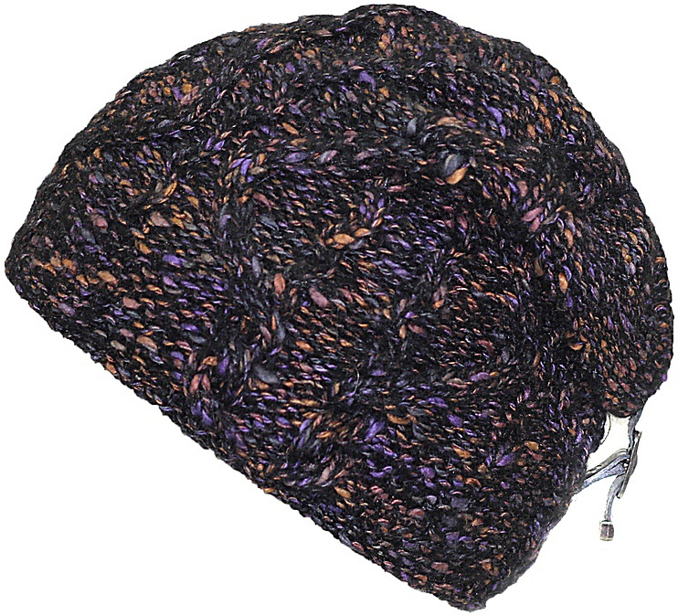 Шапка женская Marhatter, цвет: черный. Размер 56/58. MWH7157/2