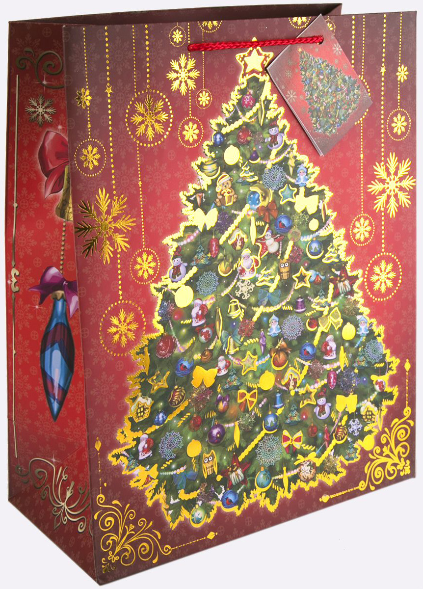 Пакет подарочный Magic Time Новогодняя ночь, 26 х 32,4 х 12,7 см75360 Пакет подарочный Magic Time Новогодняя ночь, 26 х 32,4 х 12,7 см75360Новогодний подарочный пакет Новогодняя ночь от Magic Time - это стильный и практичный вариант упаковки подарка к любимому всеми празднику. Авторский дизайн, красочное изображение, тематический рисунок - все слагаемые оригинального оформления подарка. Окружите близких людей вниманием и заботой, вручив презент в нарядном, праздничном оформлении. Пакет с матовой ламинацией изготовлен из плотной бумаги. Для удобства переноски имеются две веревочные ручки. Дно укреплено картоном. Подарочный пакет с тиснением придаст дополнительный запоминающийся эффект от подарка или покупки.