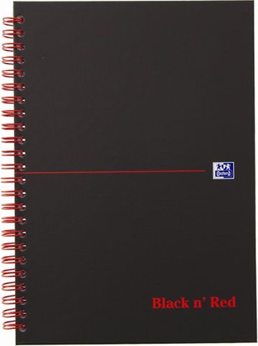 Oxford Блокнот Black ’n’ Red Cardboard 70 листов в линейку 400047651400047651 Oxford Блокнот Black ’n’ Red Cardboard 70 листов в линейку 400047651400047651Бизнес-тетрадь Oxford Black n Red идеально подойдет для профессионалов, ценящих качество и надежность письменных принадлежностей. Такая тетрадь может быть использована как в личных целях, так и в качестве регистрационного журнала или архивных записей. Благодаря специальному переплету тетрадь раскрывается на 180 градусов, что позволяет использовать сразу обе страницы на развороте.