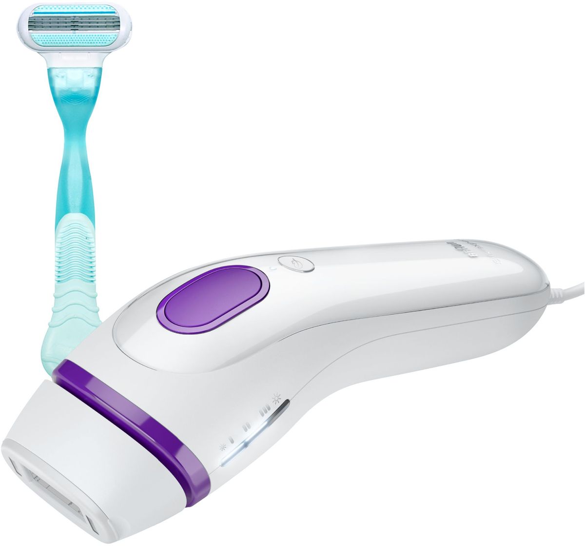 Braun Silk-expert 3 IPL BD 3001 фотоэпилятор + станок Gillette Venus + сменная кассета81641180 Braun Silk-expert 3 IPL BD 3001 фотоэпилятор + станок Gillette Venus + сменная кассета81641180Фотоэпилятор Braun Silk-expert IPL прошел клинические испытания для удаления видимых волосков надолго. Это единственная технология IPL с сенсором цвета кожи SensoAdapt, определяющим тон кожи и автоматически регулирующим интенсивность световых импульсов при каждой вспышке (в обычном режиме), благодаря чему процедура проходит безопасно и эффективно. На обработку голени уходит всего 10 минут.