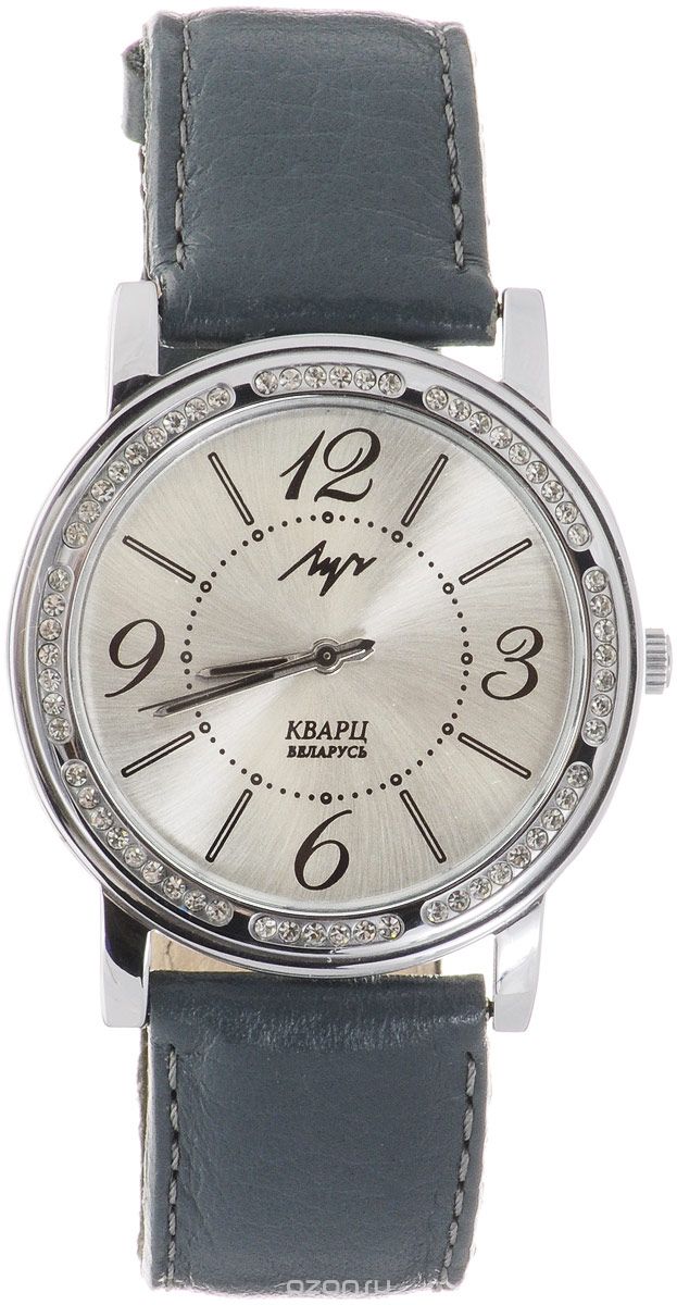 Наручные часы женские Луч, цвет: черный, серебристый. 73741976