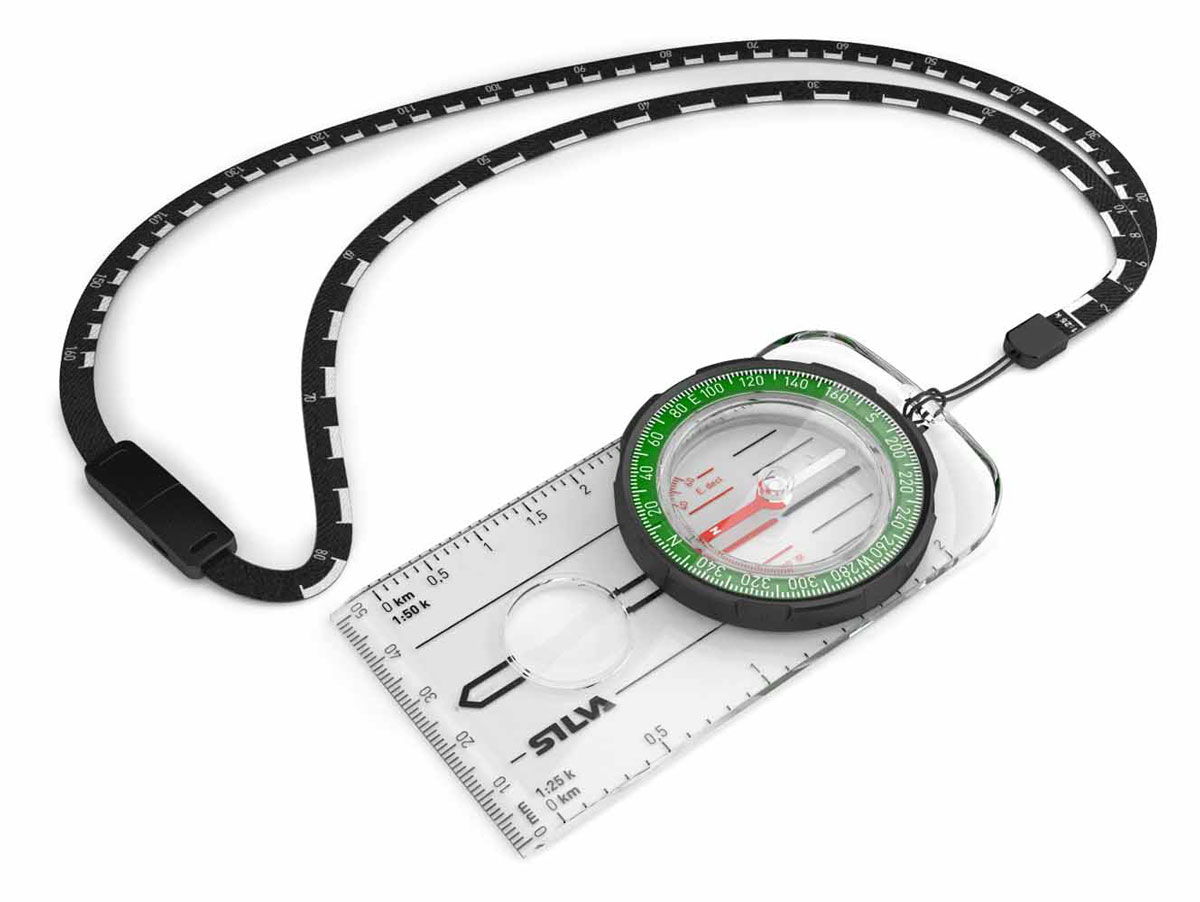 Компас Silva Compass Ranger, цвет: черный37461 Компас Silva Compass Ranger, цвет: черный37461Планшетный компас-меридиональные линии на корпусе для быстрого определения направления-Светящиеся отметки для точного ориентирования в темноте-Нестирающиеся шкалы и градуировка-Оправа компаса из материала Dryflex™-Встроенная лупа-Подсвеченая стрелка-Запатентованные красно-черные ориентировочные лини внутри оправы компаса.-Измерительные линейки для карты в мм и дюймах 1:50.000 и 1:25.000.