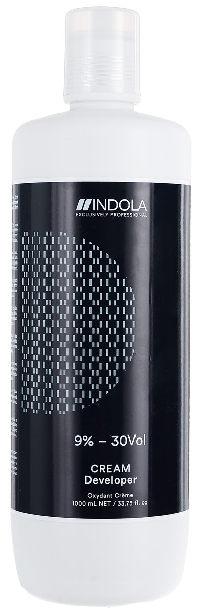 Indola Professional Крем-проявитель 9% для стойкой крем-краски для волос, 1000 мл