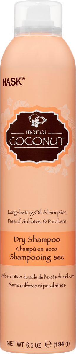 HASK Сухой шампунь с экстрактом кокоса, 184 г37328B HASK Сухой шампунь с экстрактом кокоса, 184 г37328BТеперь необязательно бежать мыть голову, чтобы обеспечить чистоту, объем и структуру волосам! Невесомый сухой шампунь, обогащенный экстрактом Кокоса, позволит моментально освежить пряди от самых корней и придать невероятный объем прическе. Ультра-легкий рисовый крахмал в составе быстро впитывает все загрязнения, пот, неприятный запах, делая волосы чистыми, упругими и легкими в укладке. Моментальное ощущение чистоты и тропическое настроение!