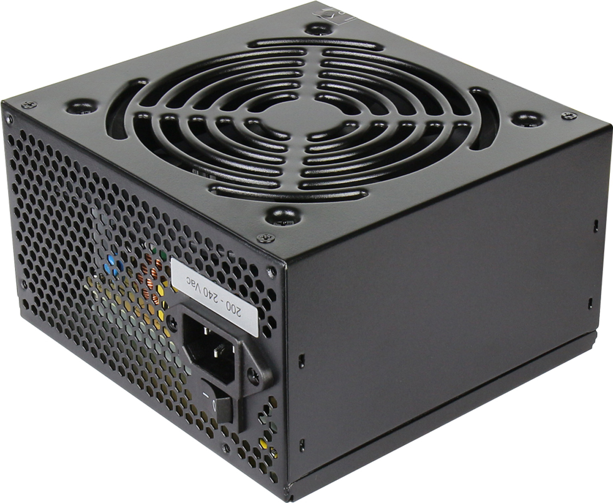 Aerocool VX-650W блок питания для компьютера4713105953619 Aerocool VX-650W блок питания для компьютера4713105953619Блок питания Aerocool 650W Retail VX-650 ATX v2.3 Haswell, fan 12cm, 450mm cable, power cord, PCI-E 6+2P x2/20+4P/4+4P/SATA x4 /MOLEX x3/FDD